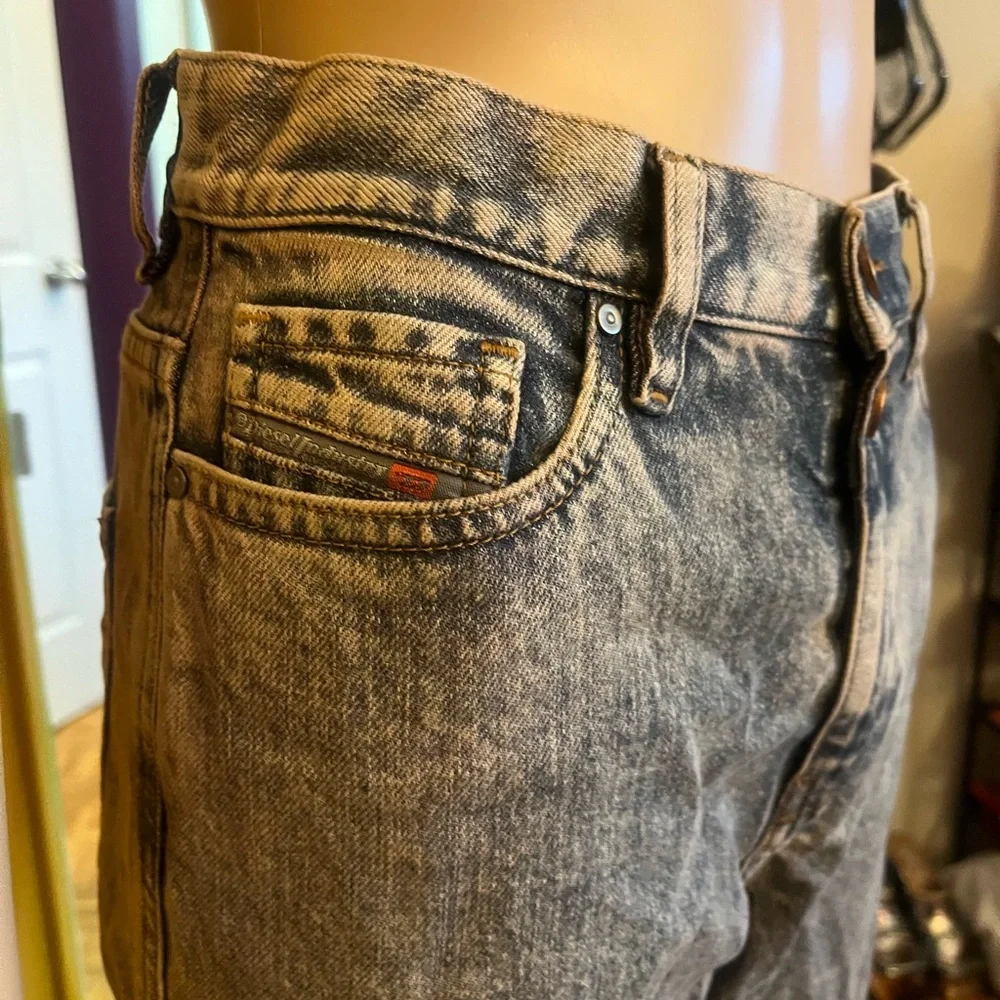 Diesel ALYS High-waisted denim jeans size 24 NWOT - Picture 3 of 6